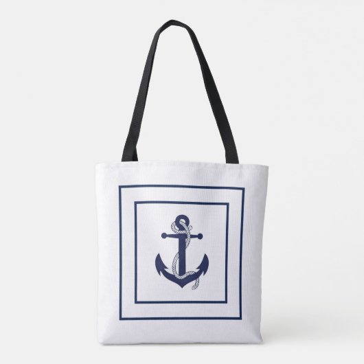 Maritieme Canvas tas (Achterkant)