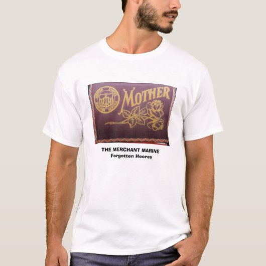 maritieme dienst, DE MERCHANT MARINEForg... T-shirt (Voorkant)