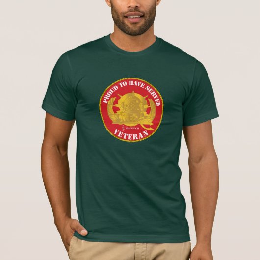 Maritieme EOD CIE Koninklijke Marine T-shirt (Voorkant)