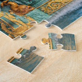 Maritieme fontein ter place de la Concorde - Parij Legpuzzel (Zijkant)