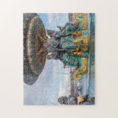 Maritieme fontein ter place de la Concorde - Parij Legpuzzel (Verticaal)