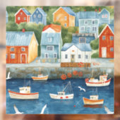 Maritieme Hamlet Ruitstickers Raamsticker (Vel 2)