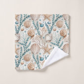 Maritieme Handdoek Trendy Kust Palet (Wasdoekje)