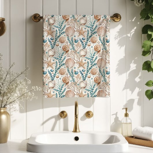 Maritieme Handdoek Trendy Kust Palet