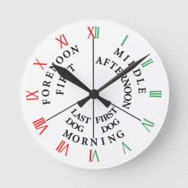 Maritieme horloge voor wachtlopers – Nautisch Zeil Ronde Klok