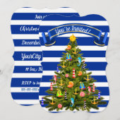 Maritieme Kerstboom Op Maat Kaart (Voorkant / Achterkant)