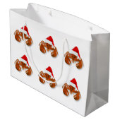 Maritieme Kerstman Kreeft Groot Cadeauzakje (Achterkant Gekanteld)