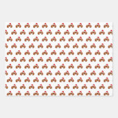 Maritieme Kerstman Kreeft Inpakpapier Vel (Voorkant 3)