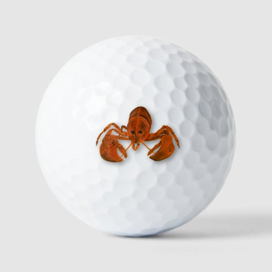 Maritieme Kreeft Golfballen (Voorkant)