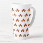 Maritieme Kreeft Latte Mok (Rechterhoek)