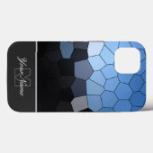 Maritieme mozaïektegels, persoonlijk Monogram! Case-Mate iPhone Case (Achterkant (horizontaal))