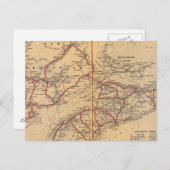 Maritieme provincies 2 briefkaart (Voorkant / Achterkant)