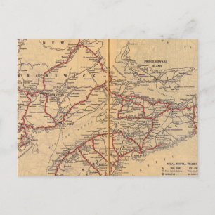 Maritieme provincies 2 briefkaart