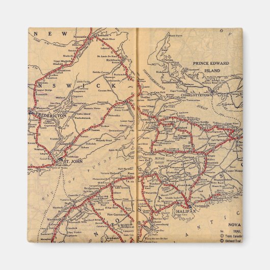Maritieme provincies 2 magneet (Voorkant)