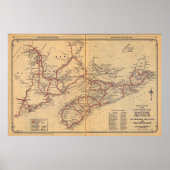 Maritieme provincies 2 poster (Voorkant)