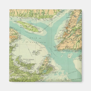Maritieme provincies en Newfoundland Magneet