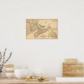 Maritieme provincies poster (Keuken)