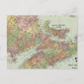 Maritieme provincies van Canada Briefkaart (Voorkant)