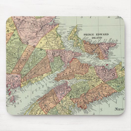 Maritieme provincies van Canada Muismat (Voorkant)