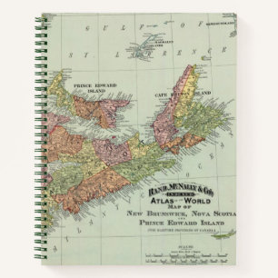 Maritieme provincies van Canada Notitieboek