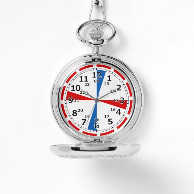  Maritieme Radio Kamer Klok Horloge (Voorkant)