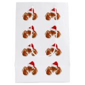 Maritieme Santa Clause Kreeft Medium Cadeauzakje (Achterkant)