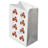 Maritieme Santa Clause Kreeft Medium Cadeauzakje (Achterkant Gekanteld)