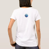 Maritieme schoonheid gletsjer- t-shirt (Achterkant)