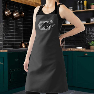 Maritieme stijl met Anchor Motif Schort