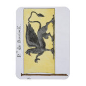 Maritieme vlag met Griffin Emblem die de Rost aand Magneet (Verticaal)