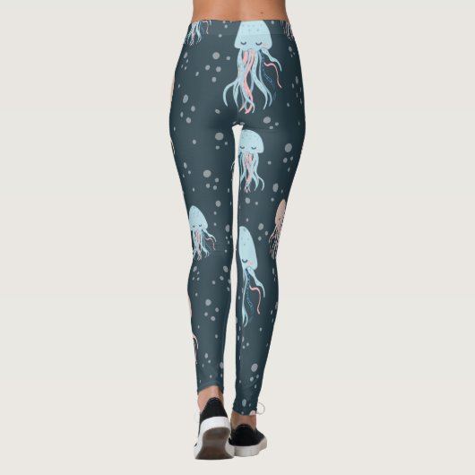 Maritim Nautic Ocean Sealife Octopus Leggings (Achterkant)