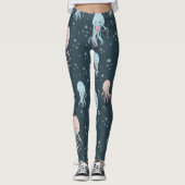 Maritim Nautic Ocean Sealife Octopus Leggings (Voorkant)