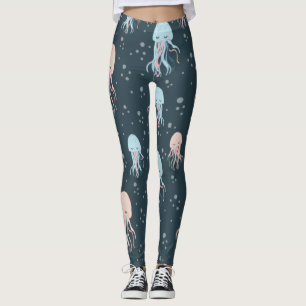 Maritim Nautic Ocean Sealife Octopus Leggings
