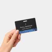 Maritime Anchor Pro Damask Badge (Handheld)