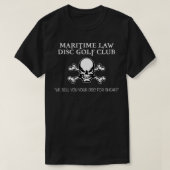 Maritime Law T-shirt (Design voorkant)