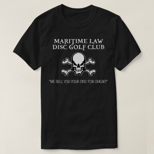 Maritime Law T-shirt (Design voorkant)