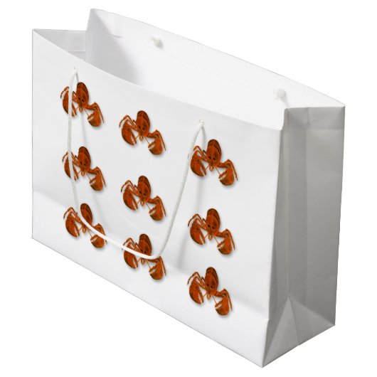 Maritime Lobster Groot Cadeauzakje (Voorkant Gekanteld)