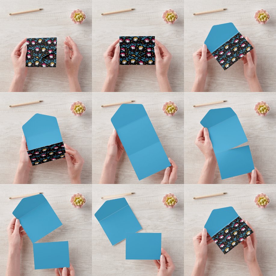 Maritime Marvels: Rood en Geel Zee Adventure All In One Uitnodiging