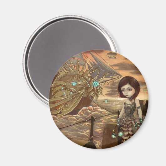 "Maritime Sunset" Magnet (Voorkant / Achterkant)