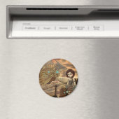 "Maritime Sunset" Magnet (Insitu (Vaatwasser))