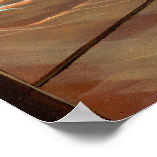 Maritime Sunset - Steampunk Pirates Art Print (Hoek)