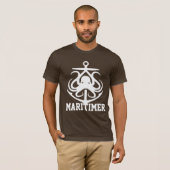 Maritimer Anchor octopus Nautical shirt (Voorkant volledig)