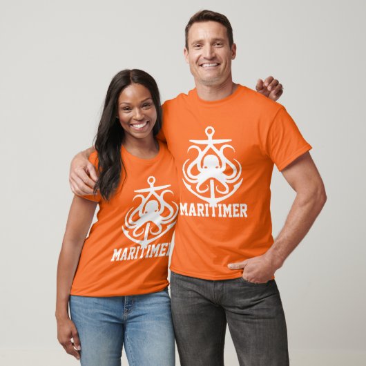 Maritimer Anchor octopus T-Shirt (Unisex)