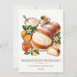 Maritozzo Romano – Klassiek Italiaans Dessert Kaart