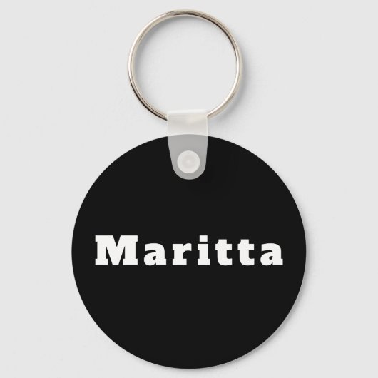 Maritta Sleutelhanger (Achterkant)