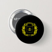 Mariupol Stadsvlag Oekraine Ronde Button 5,7 Cm (Voorkant /achterkant)