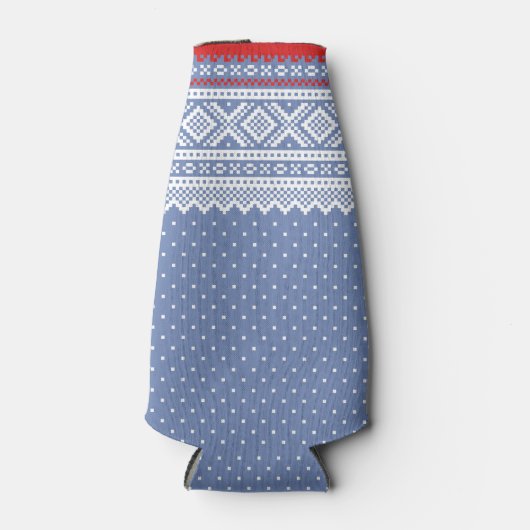 Mariusgenser Sweater Pattern Flesjeskoeler (Voorkant)