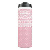 Mariusgenser Sweater Pattern Thermosbeker (Voorkant)