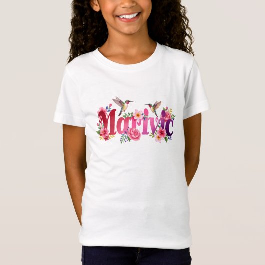 Marivic - Personalised Shirt  - For Kids (Voorkant)