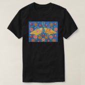Mariya Prymachenko Pigeons 1968 T-shirt (Design voorkant)